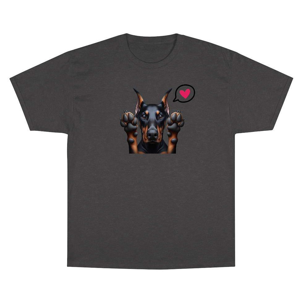 Thumbnail: Dobermann Champion Dog Hooman T-Shirt