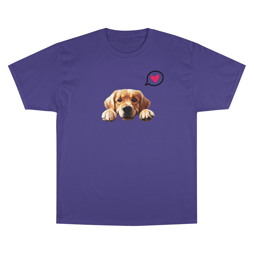 Thumbnail: Golden Retriever Champion Dog Hooman T-Shirt