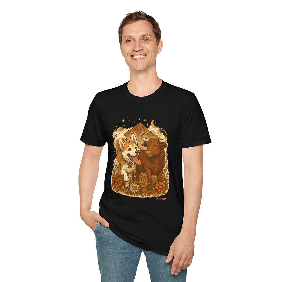 Thumbnail: Taurus Silly BG Zodiac Signs Tee