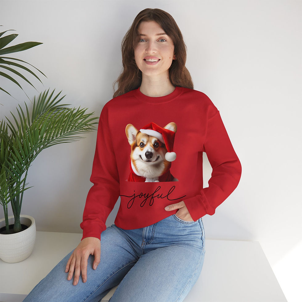 Thumbnail: Pretty Corgi Christmas Sweater 