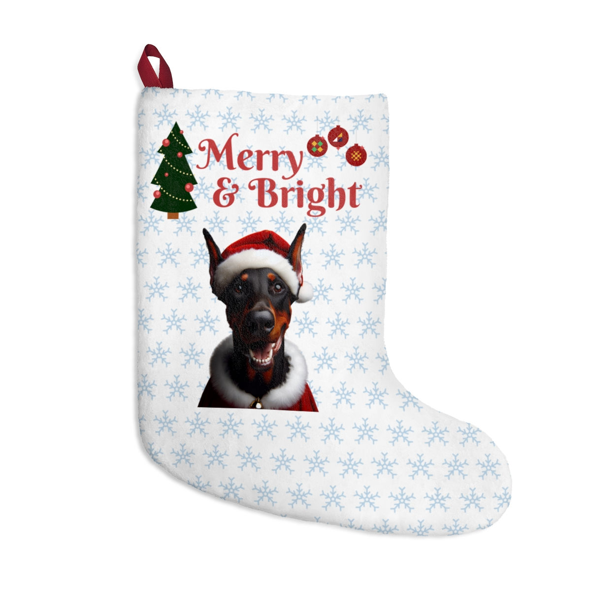 Dobermann Christmas Stockings