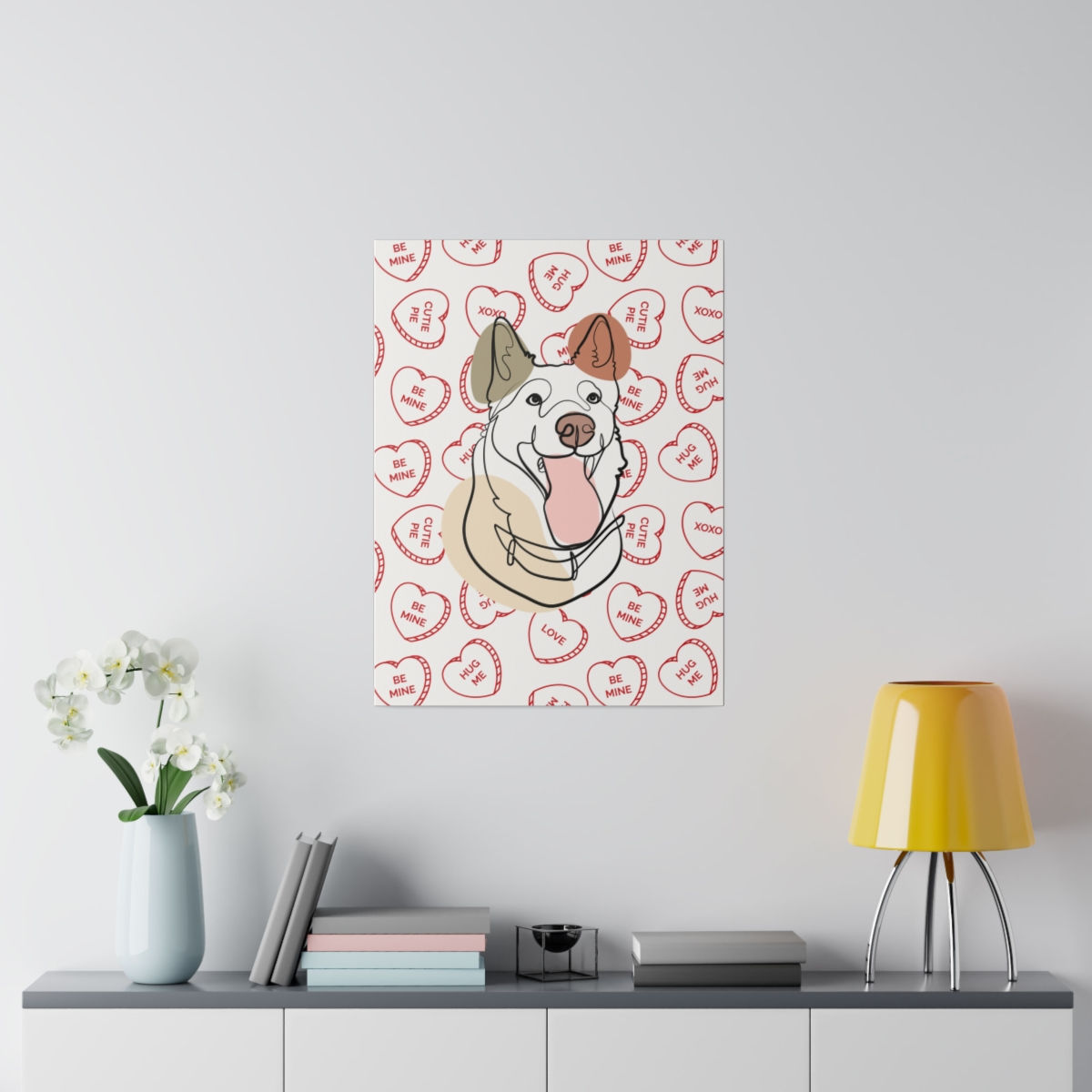 Silly BG Matte Canvas