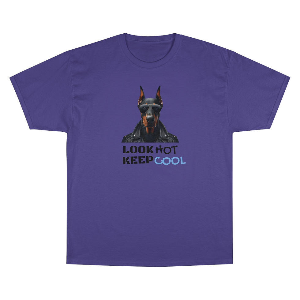 Thumbnail: Cool Dobermann Champion Dog loves Hooman T-Shirt