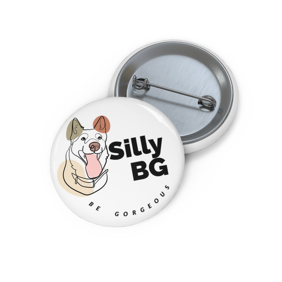 Silly BG Be Gorgeous Pin Buttons