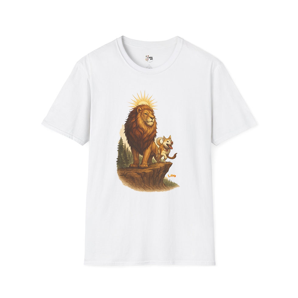 Leo Silly BG Zodiac Signs Tee