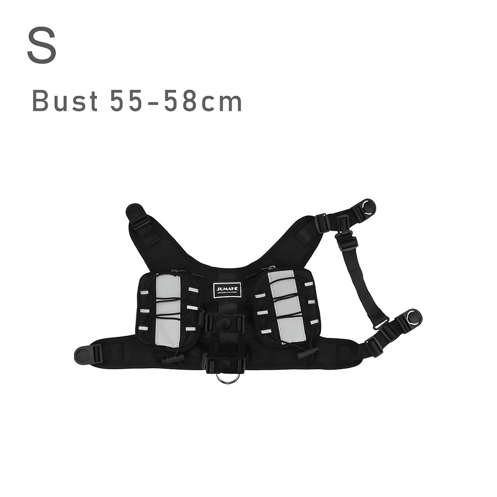 Thumbnail: Tactical Camouflage Harness Backpack for Dogs