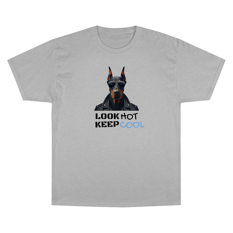 Thumbnail: Cool Dobermann Champion Dog loves Hooman T-Shirt