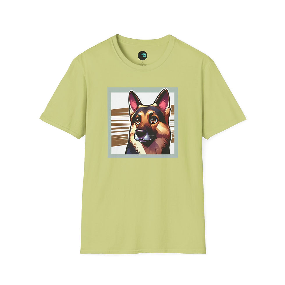 Thumbnail: German Shepherd Unisex T-Shirt Manga Style