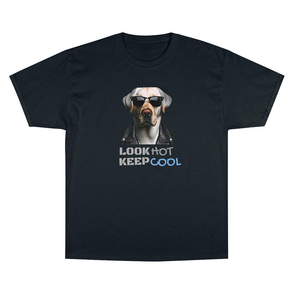 Thumbnail: Cool Labrador Champion Dog loves Hooman T-Shirt