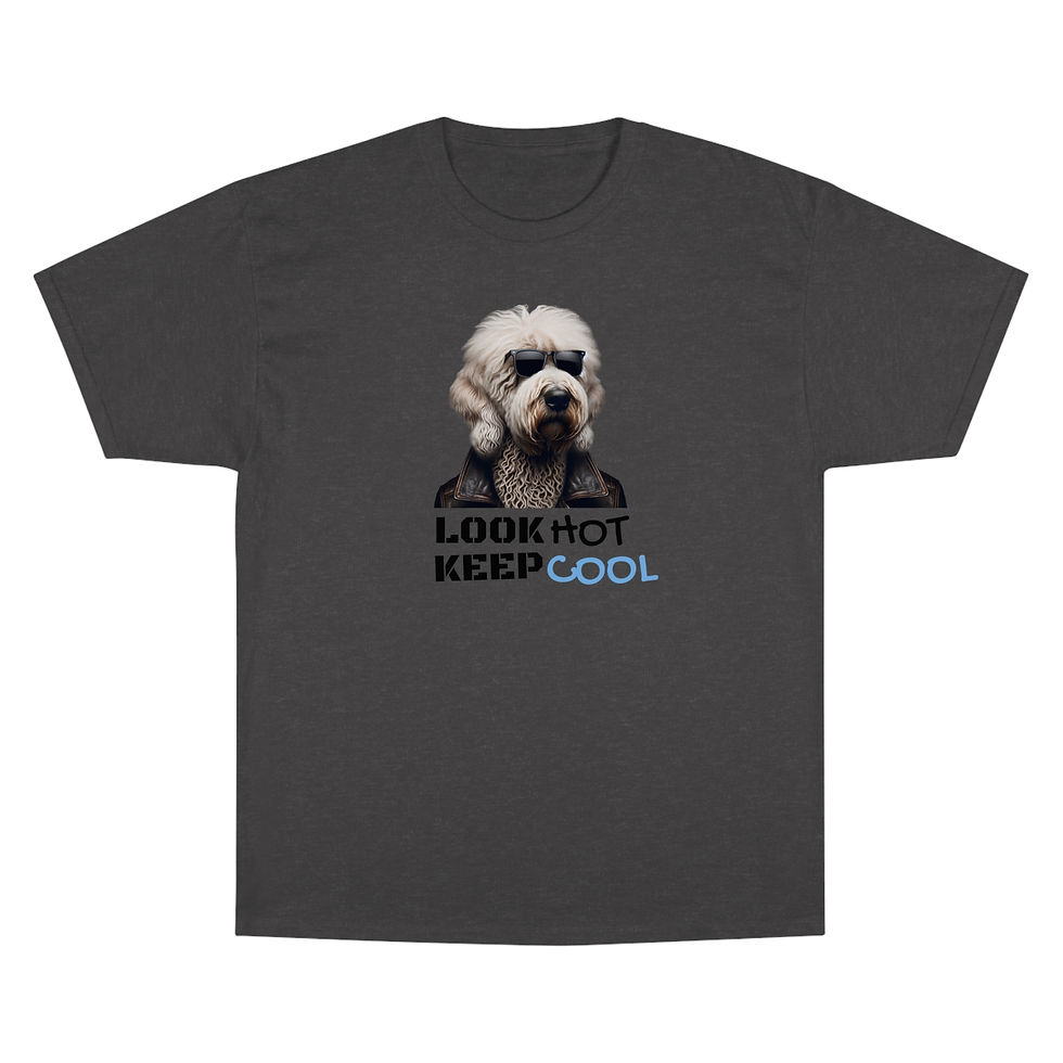 Thumbnail: Cool Doodle Champion Dog loves Hooman T-Shirt Champion Dog loves Hooman T-Shirt
