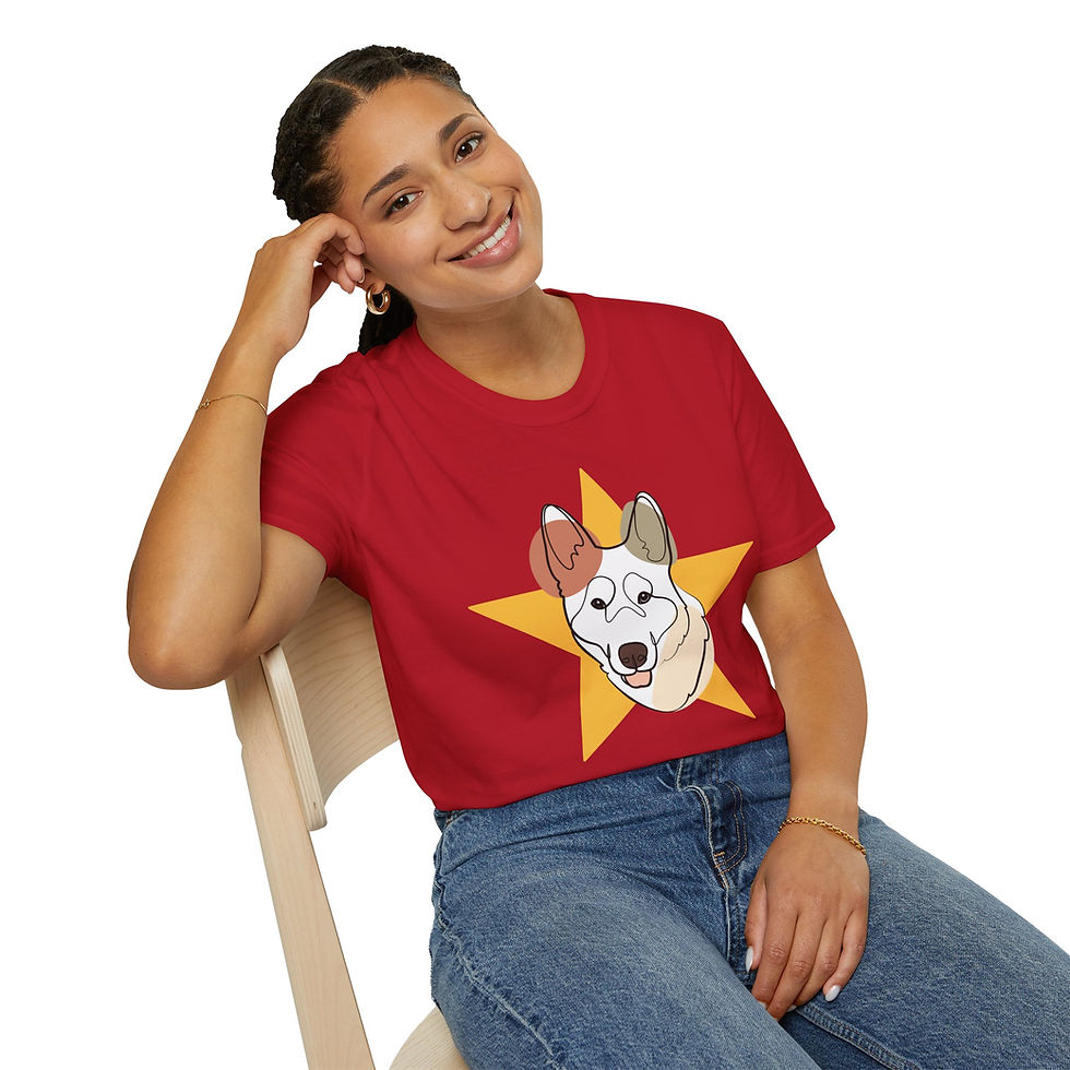 Thumbnail: German Shepherd Unisex Dog Hooman T-shirt