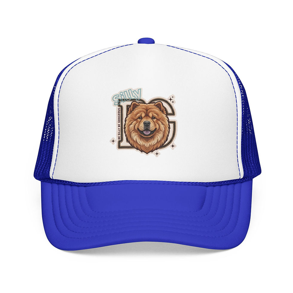 Thumbnail: Chow Chow Trucker Hat | Dog Logo Cap