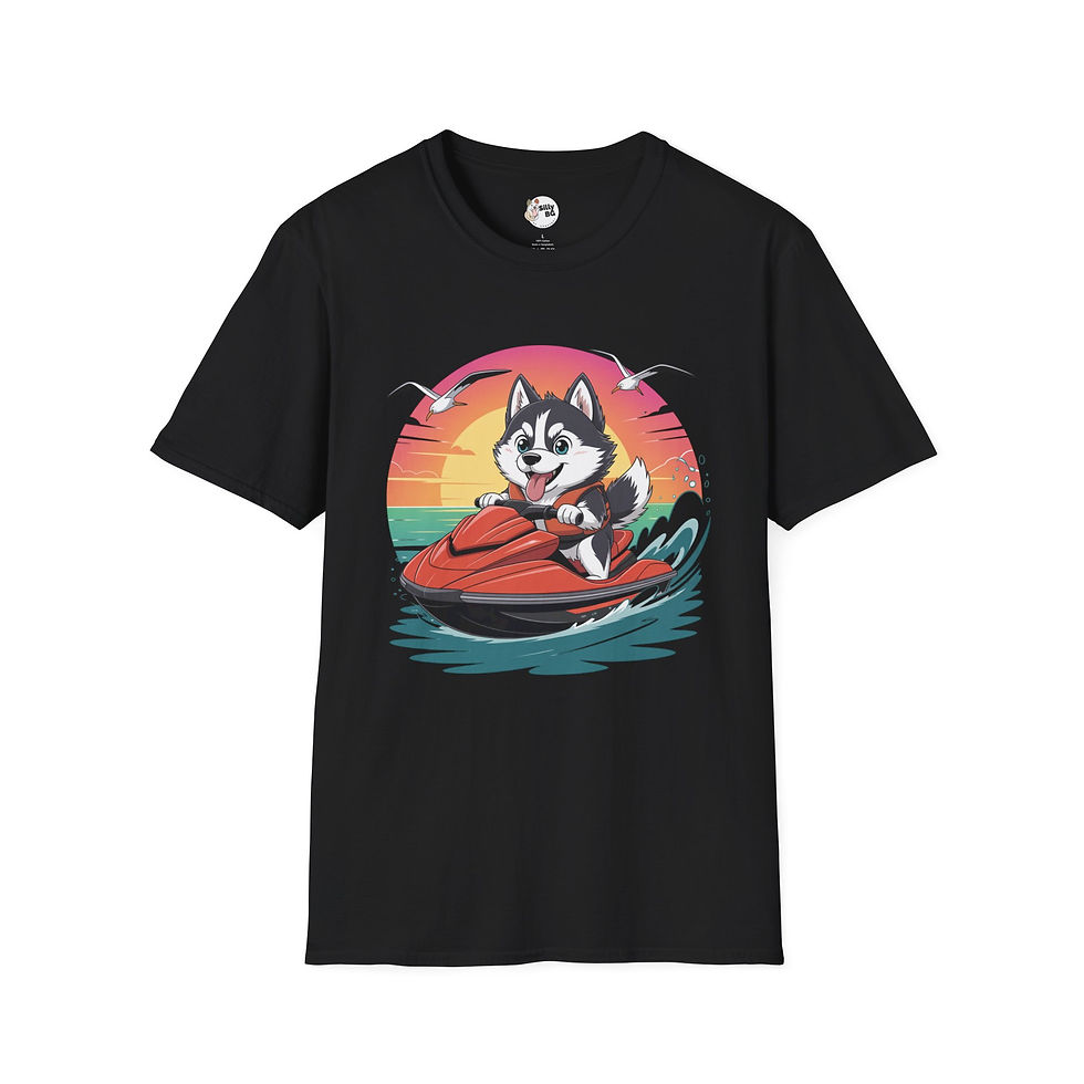 Thumbnail: Summer Husky Unisex Softstyle T-Shirt
