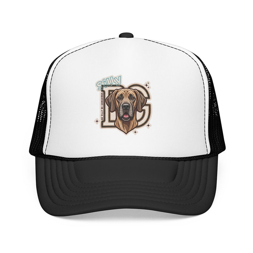 Great Dane Trucker Hat | Dog Logo Cap