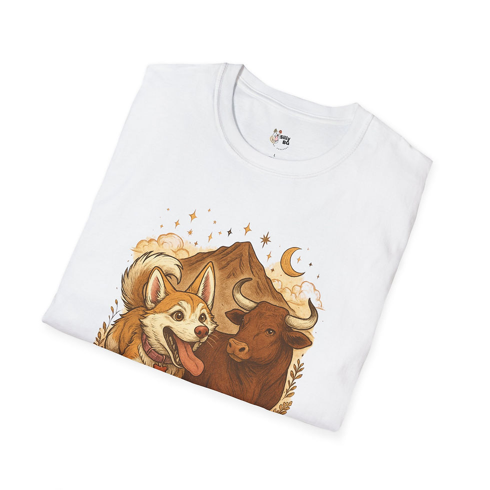 Taurus Silly BG Zodiac Signs Tee