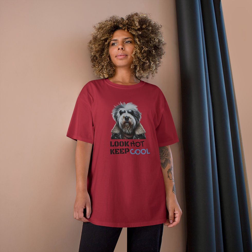 Thumbnail: Cool Old English Sheepdog Champion Dog loves Hooman T-Shirt