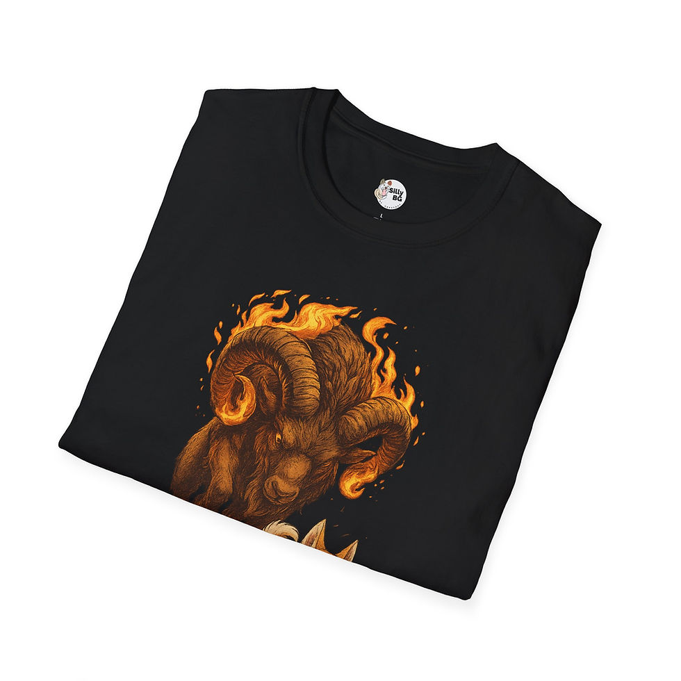 Thumbnail: Aries Silly BG Zodiac Signs Tee