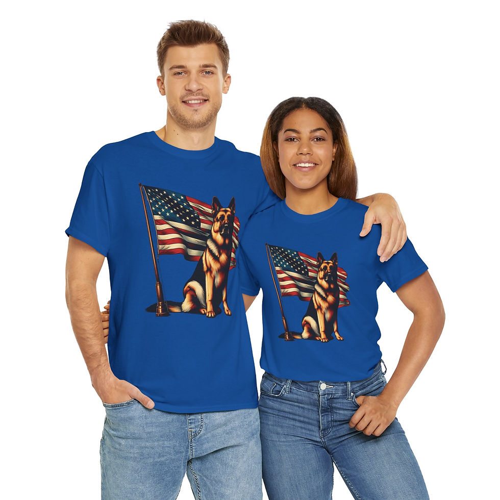 Thumbnail: Patriotic German Shepherd T-Shirt