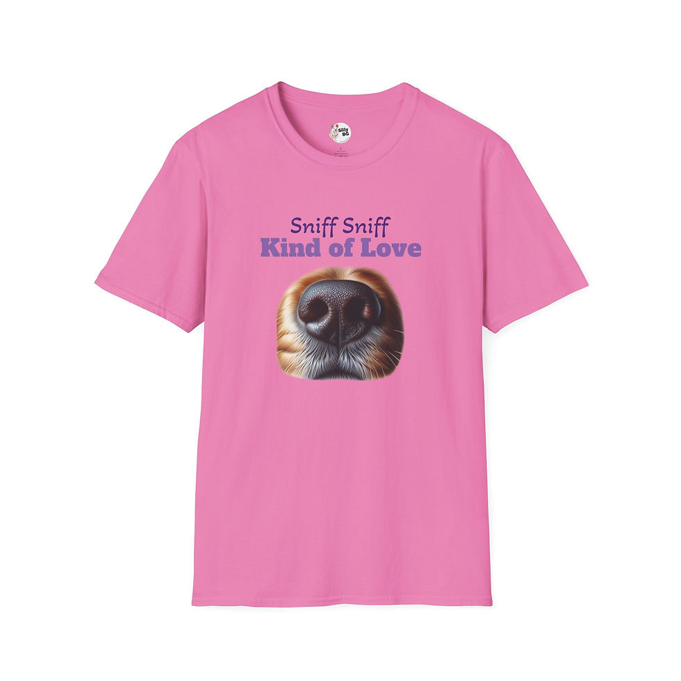 Thumbnail: 'Sniff Sniff Kind of Love' - Unisex Softstyle T-Shirt Dog Lover Tee