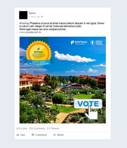 Travel Awards Social Media Campaign| Pestana Group