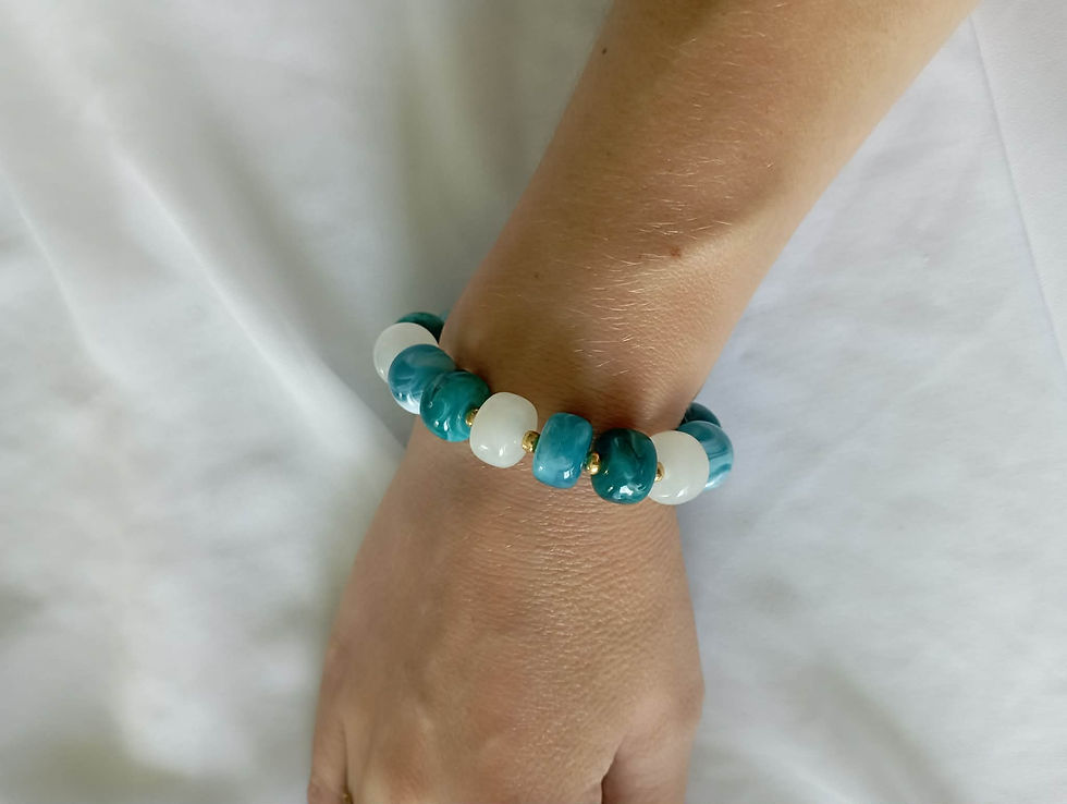 Miniature : Bracelet perle rondelle