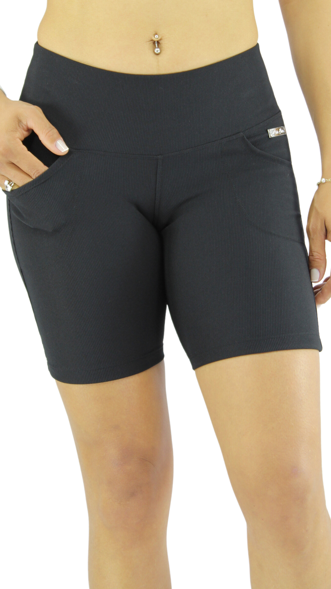 Bermuda Gogurinho - Cor: Preta - REF: 15080 Lua Clara