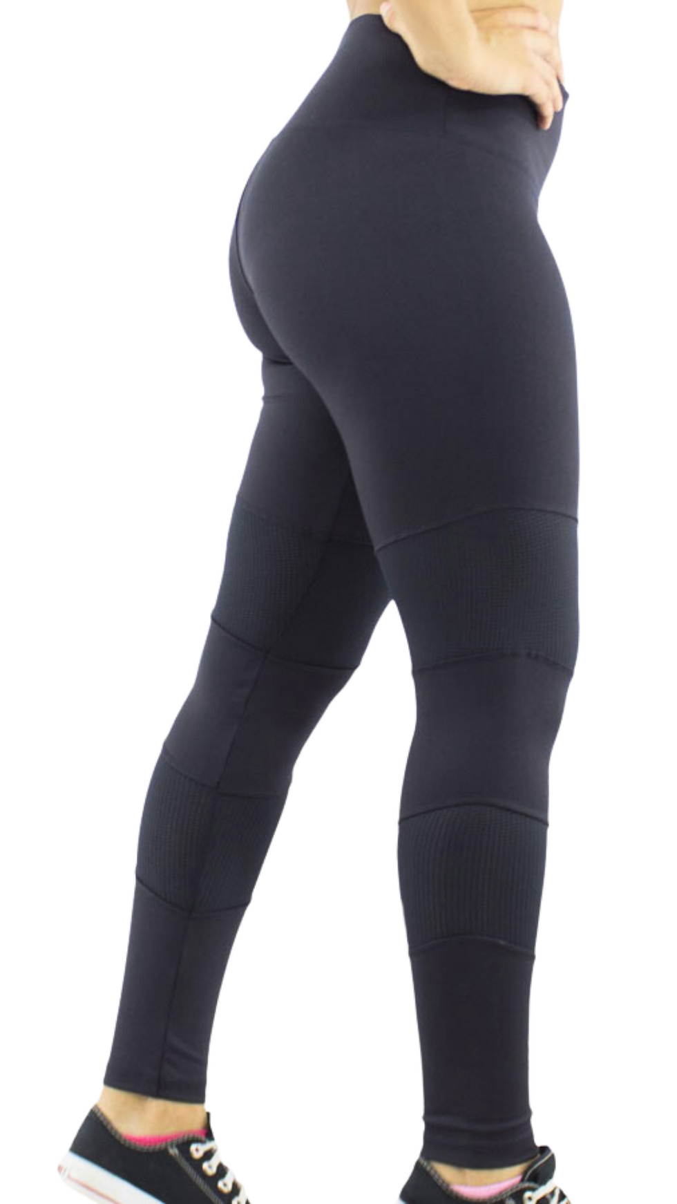 Calça Legging Polly - Cor: Preta - REF: 10534