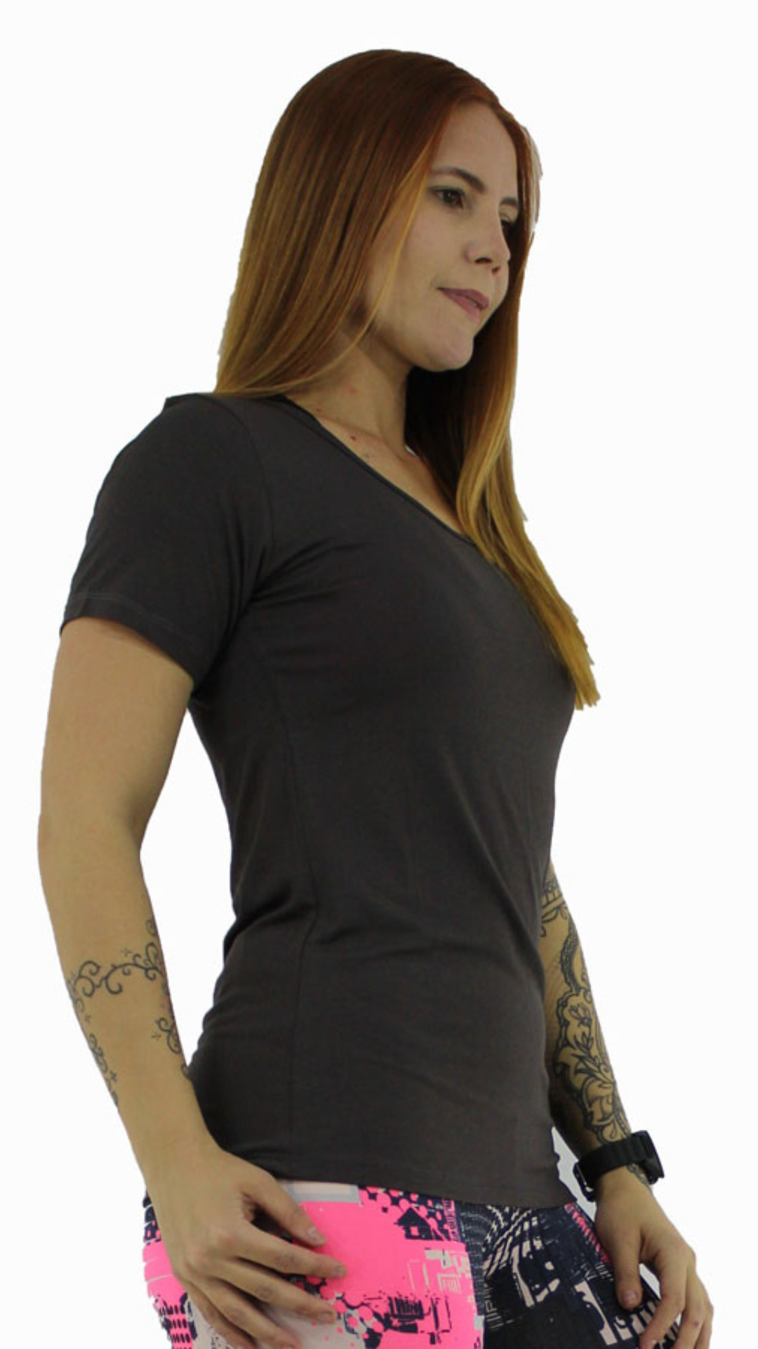 Blusa Visco - Cor: Chumbo - REF: 10011 Lua Clara