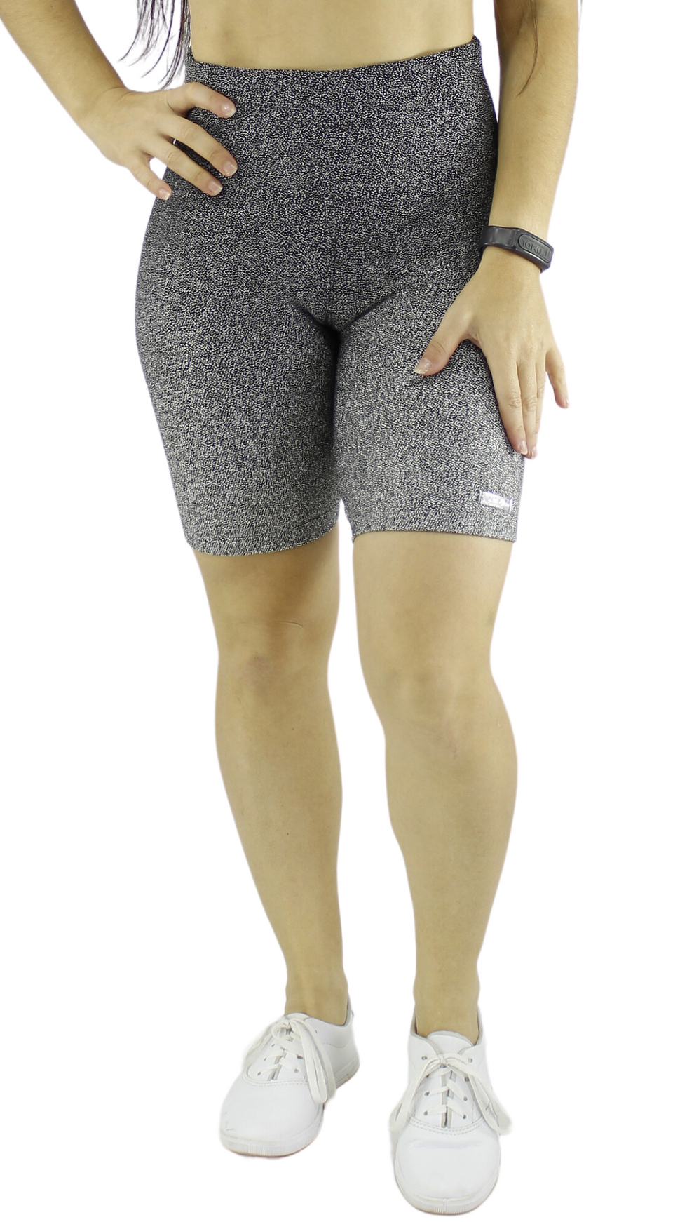 Bermuda Jacquard Degradê Sintra - Cor: Branco/Preto - REF: 15239