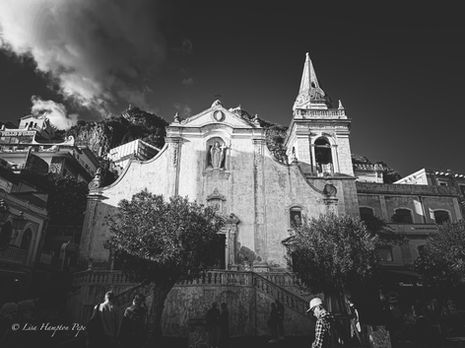 IMG_7261 - Chiesa di San Giuseppe, Catholic church in Taormina, Sicily.   The church was built in the late 17th/early 18th century.  