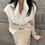 Thumbnail: Mellie fur gilet - Cream