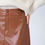 Thumbnail: Julian Pleather skirt - Camel