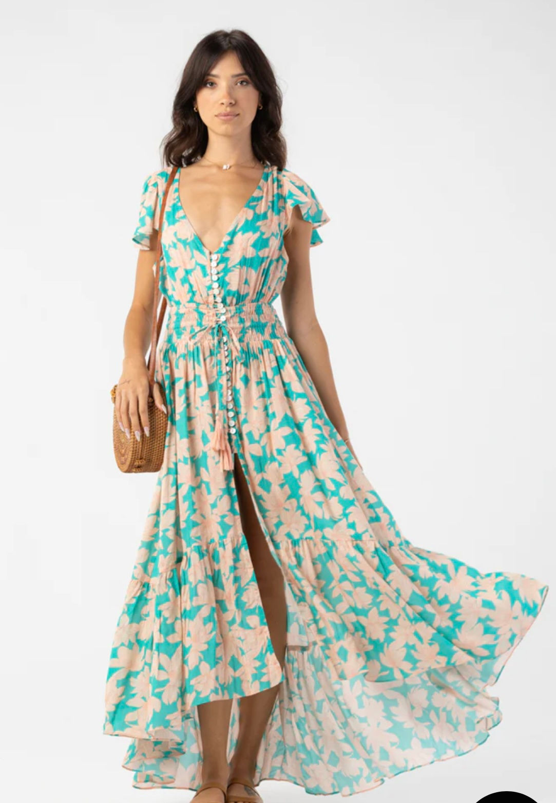 Tiare Hawaii - New Moon Maxi Dress Naturals