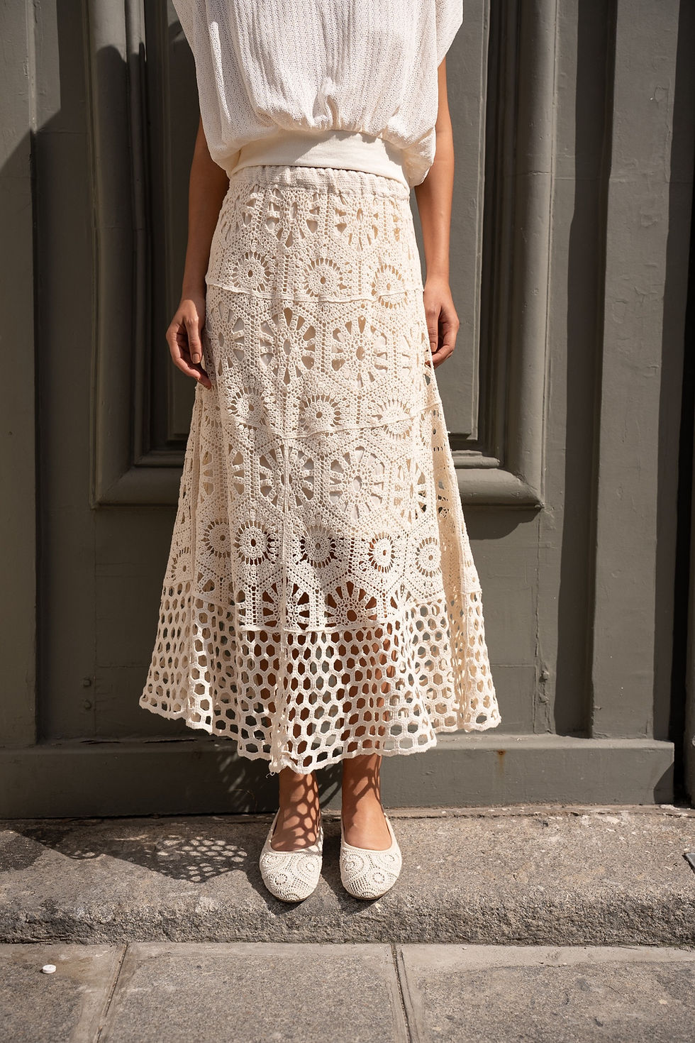 Thumbnail: Kiki crochet skirt 