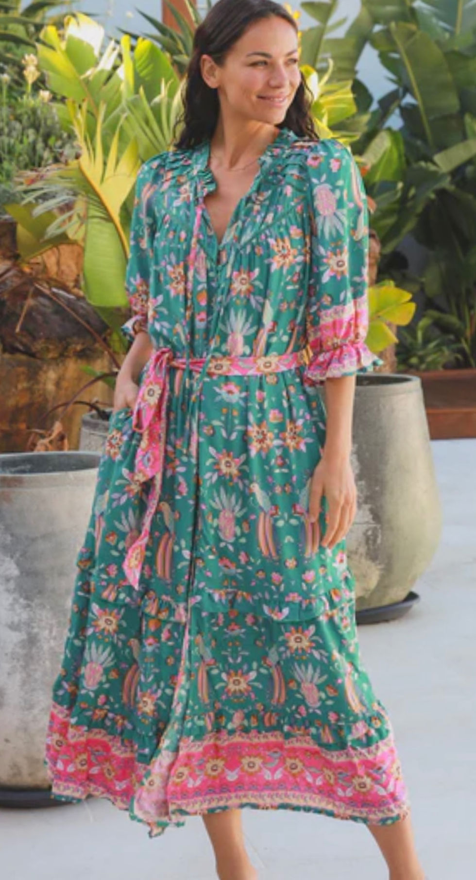 Isabella Willow Maxi Dress