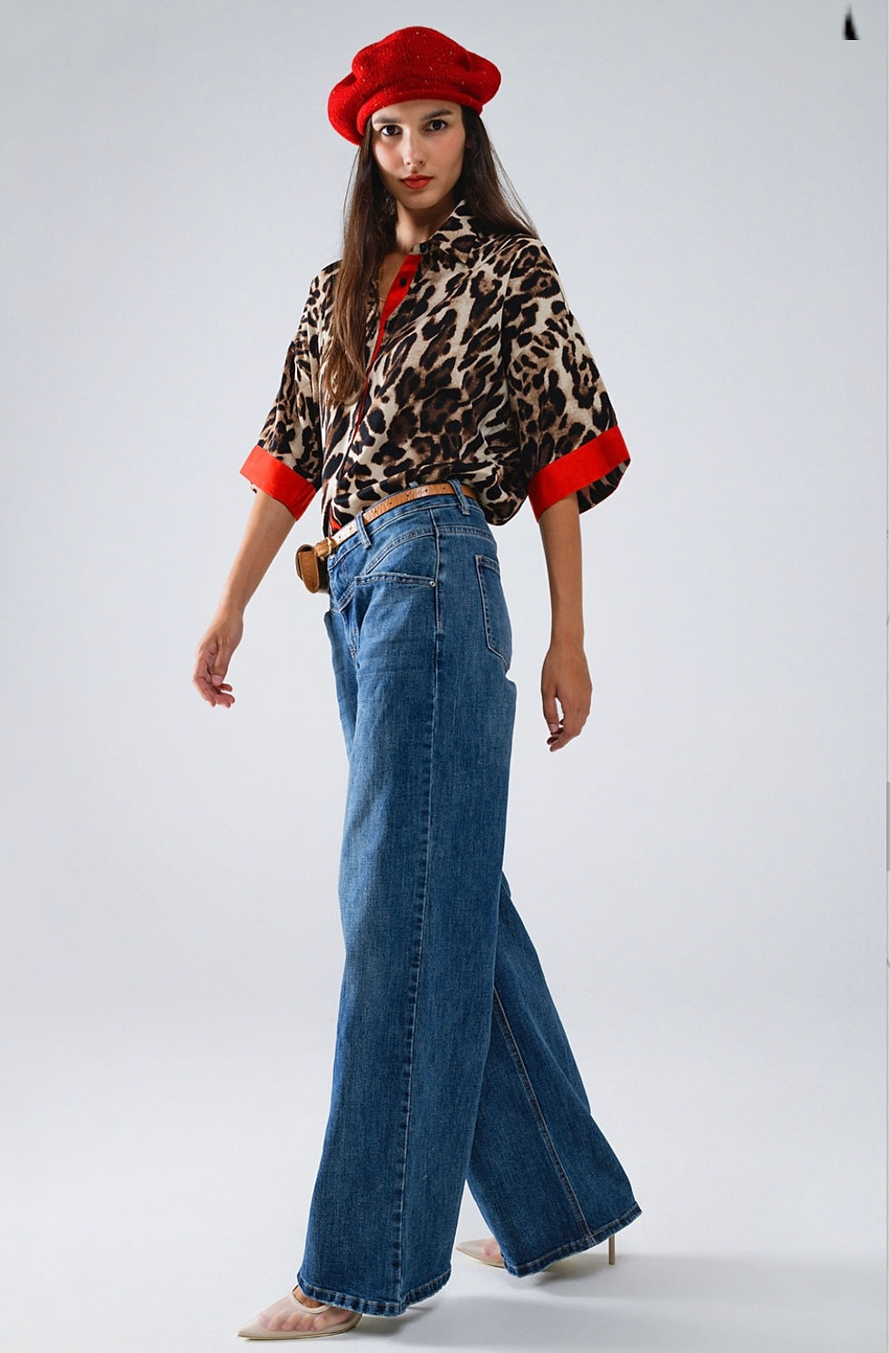 Thumbnail: Orla flared jeans