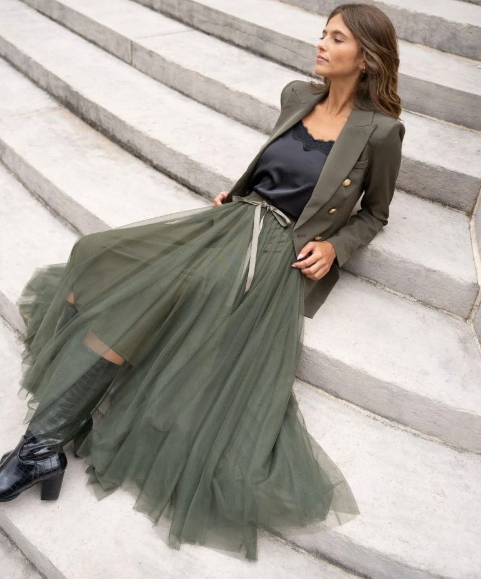 Choklate - Aria tulle skirt - Khaki