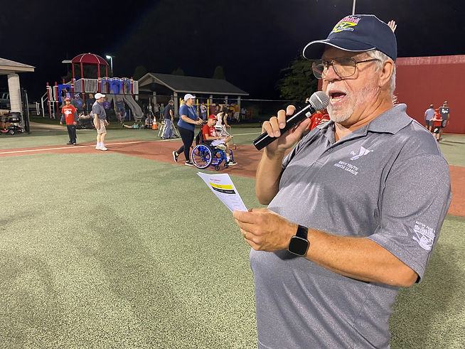 Volunteer - Announcer Danny Powers.JPEG