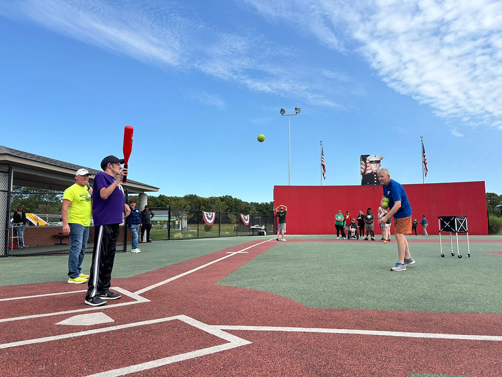 Player - Bryce McBee Batting with Pitch Mid-Flight and Blue Skies.JPEG