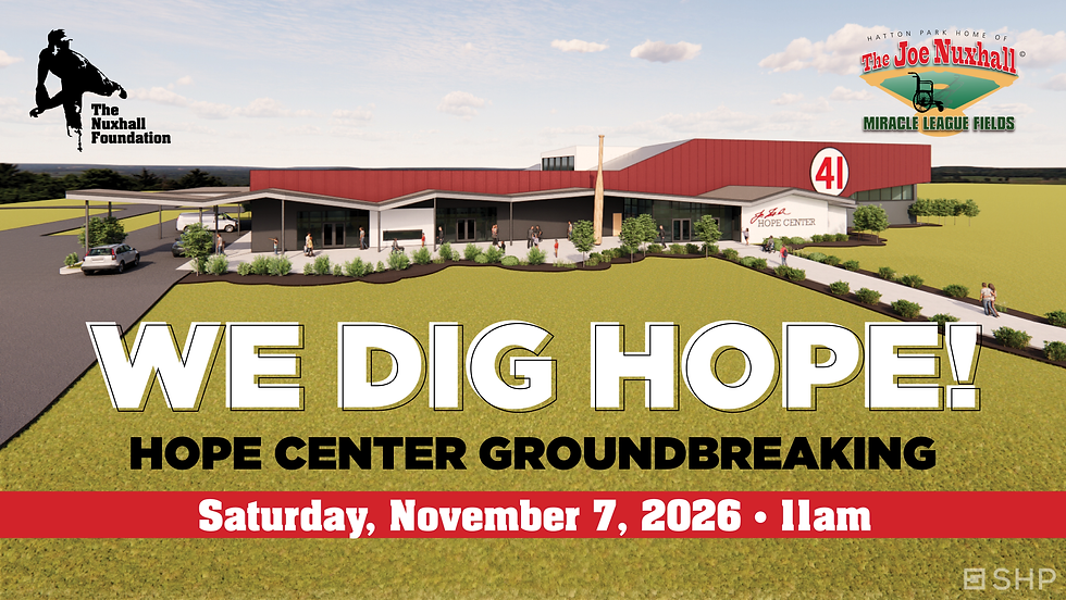 Groundbreaking: The Hope Center
