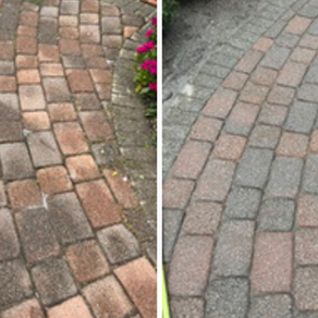 Paver clean and sand in Branchburg