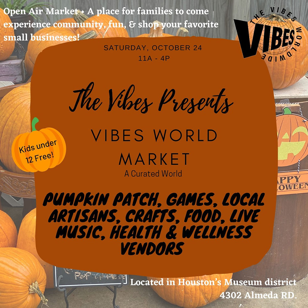 VIBES WORLD MARKET | PUMPKIN PATCH