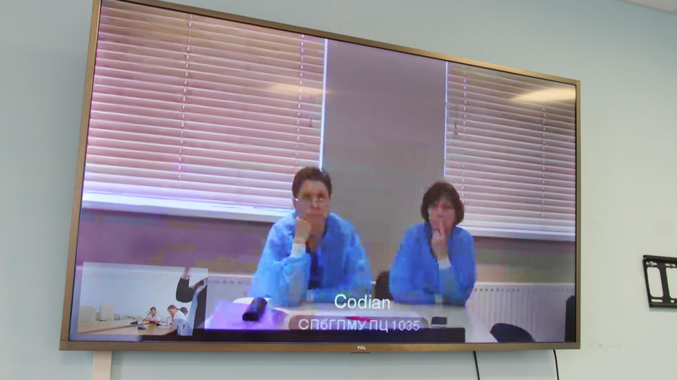 Телемост с неонатологами Санкт-Петербурга