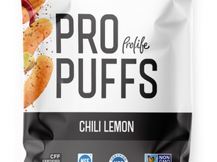 Prolife Pro Puffs Chili Lemon: High-Protein Crunch with a Zesty Spicy Twist
