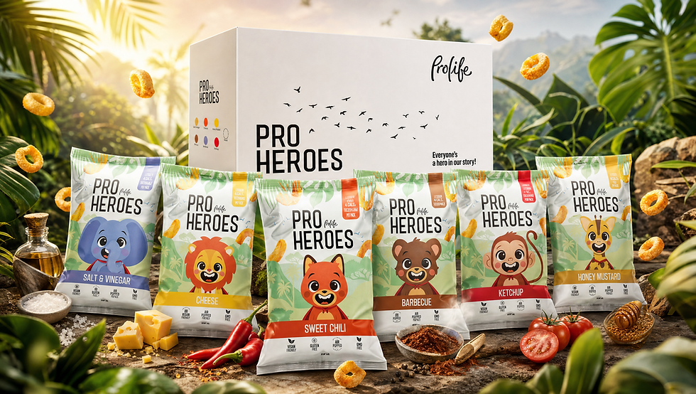 PRO HEROES: A Fun and Flavor-Packed Snack for Every Adventure