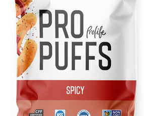 Prolife Pro Puffs Spicy : High-Protein Spicy Snack