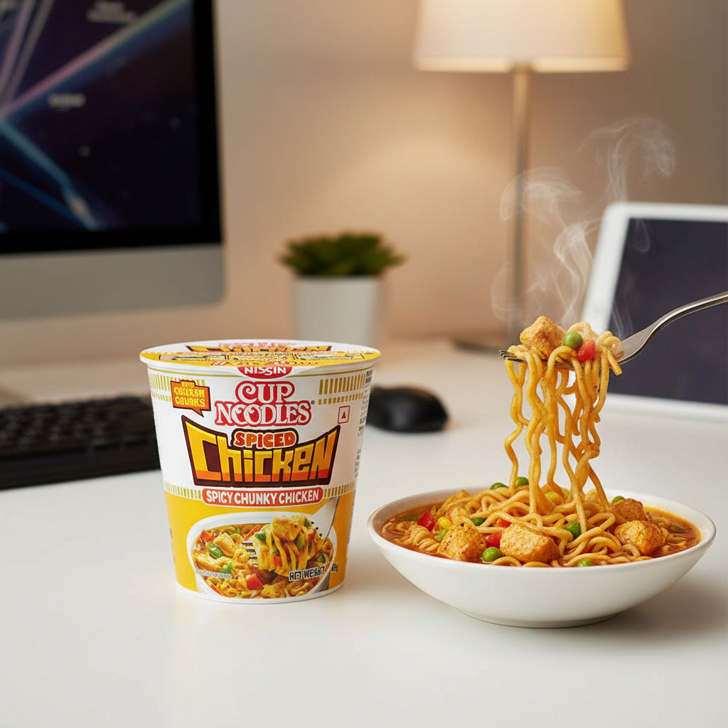 Cup Noodles Nissin Mini Spiced Chicken