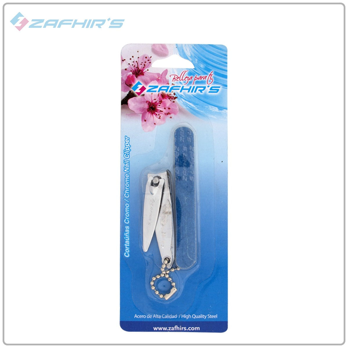 CORTA UNAS ZAFHIRS CROMO