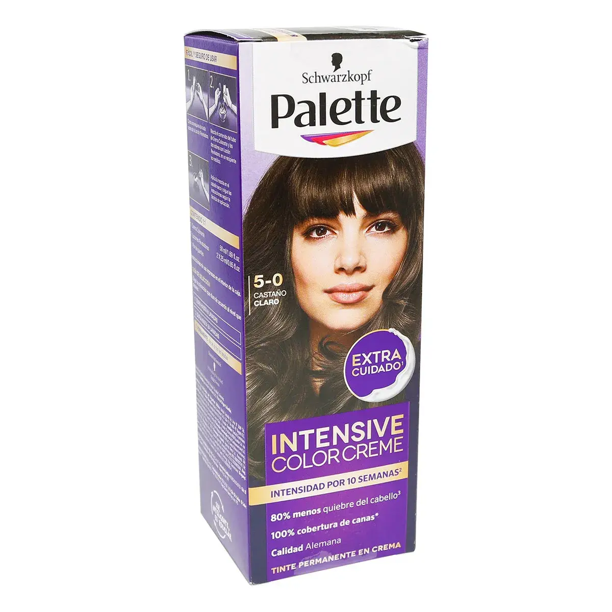 PALETTE CREM TUBO 5-0 CASTANO CLARO