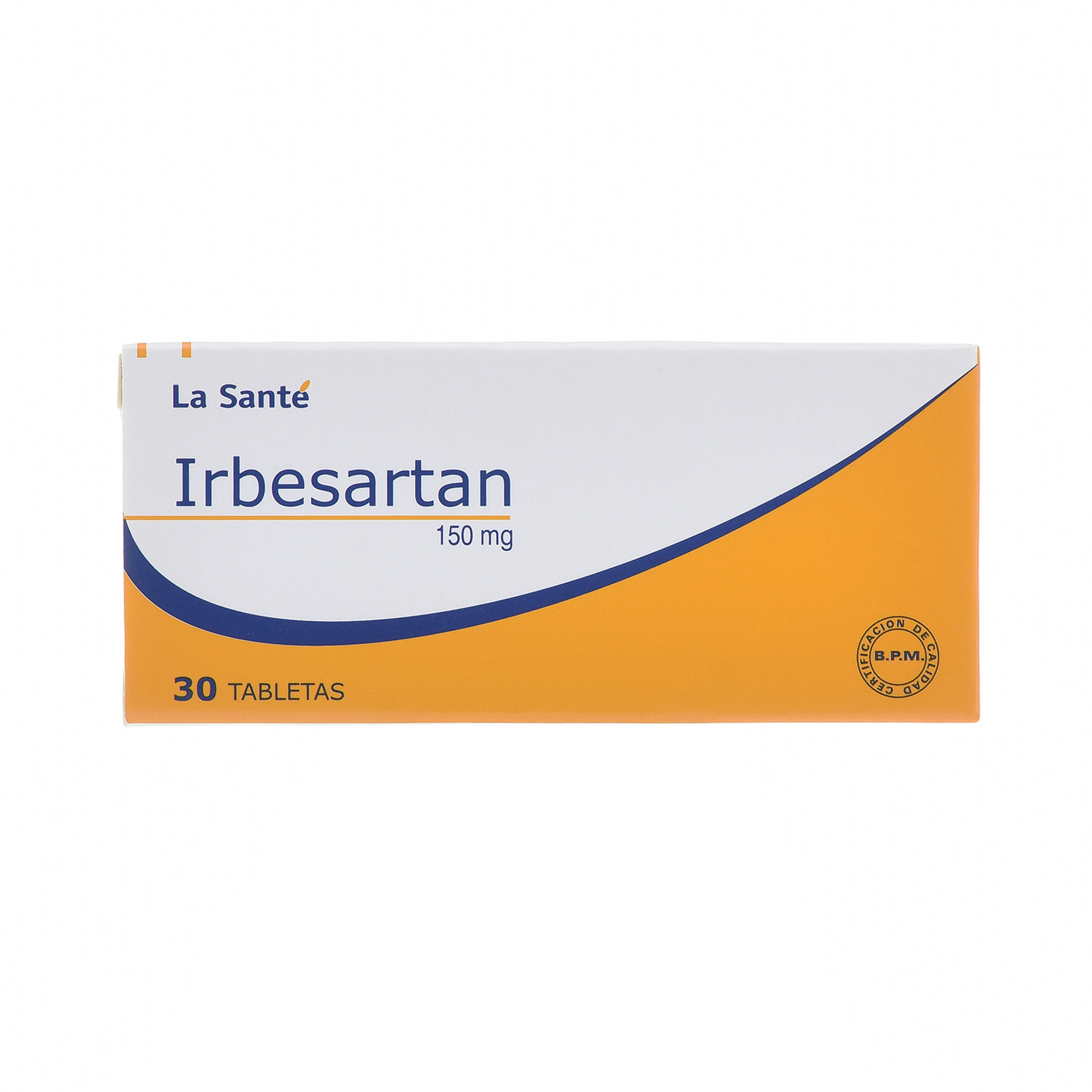 IRBESARTAN 150 MG 30 TABLETAS LS(P)22365